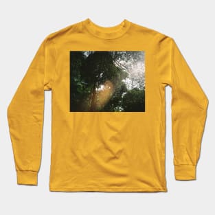 Tropical Serenity: Jungle Canopy Film Photo Print Long Sleeve T-Shirt